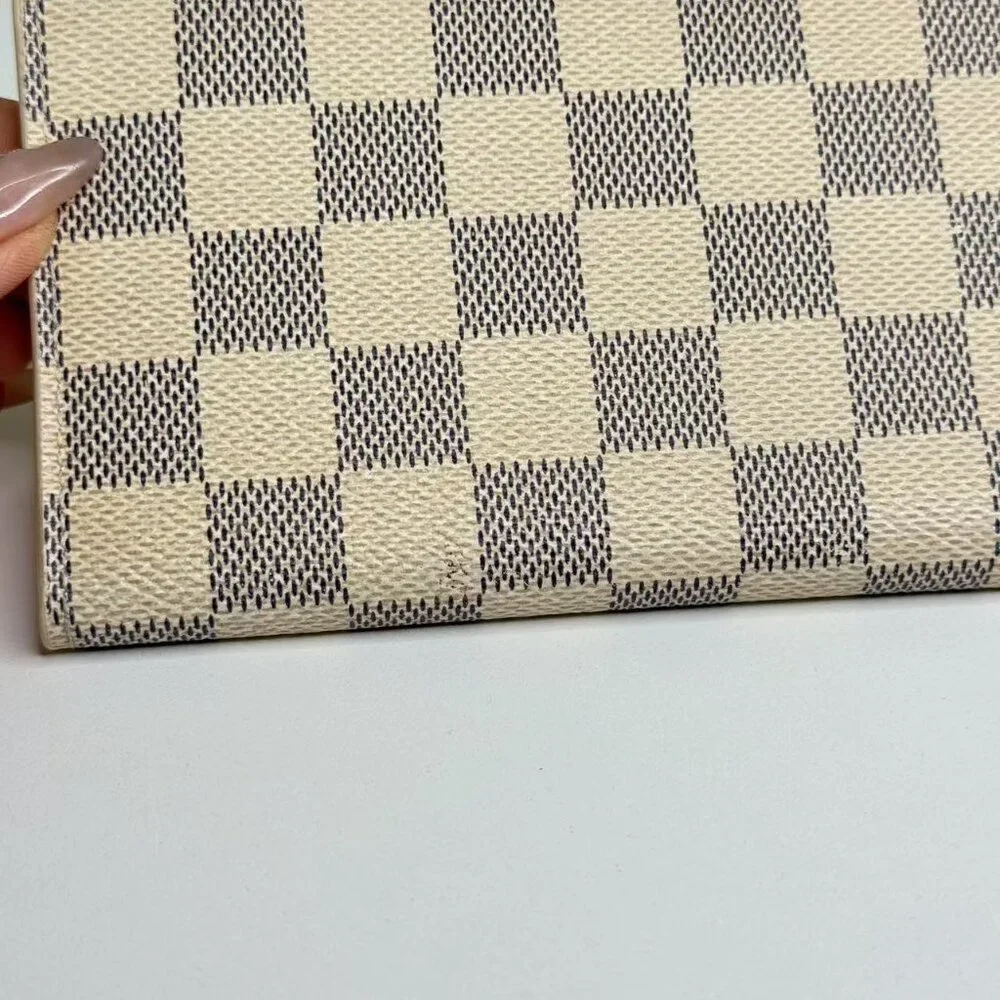Louis Vuitton Emilie Wallet Damier Azur